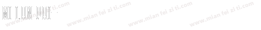 MI LAN PRI字体转换
